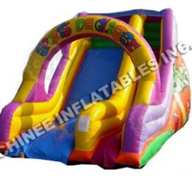 T8-636 Colorful Inflatable Dry Slide