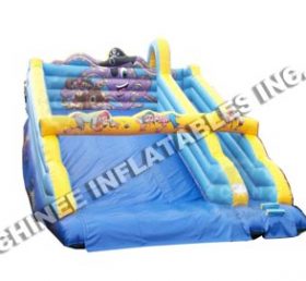T8-781 Pirate Inflatable Dry Slide