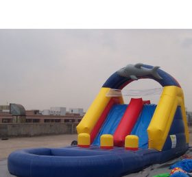 T8-988 Dolphin Inflatable Slide