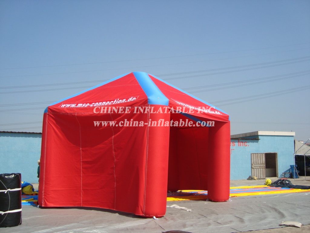 Tent1-244 Red Durable Inflatable Tent