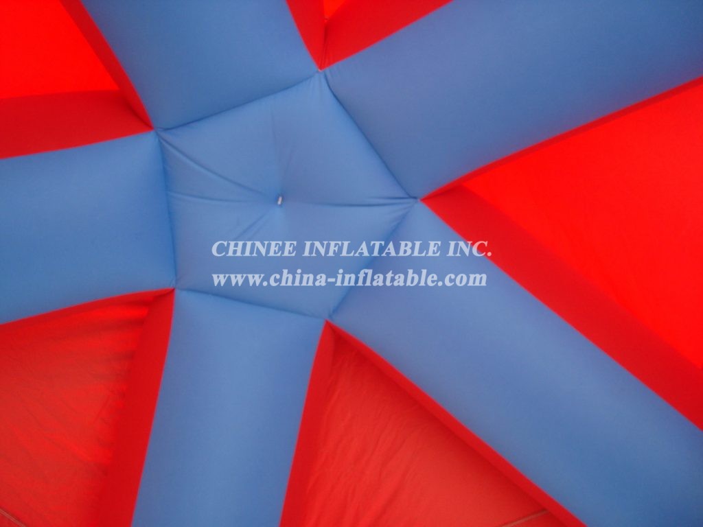 Tent1-244 Red Durable Inflatable Tent