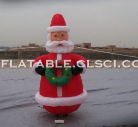 C1-121 4M Height Outdoor Inflatable Christmas Santa Claus Decorations
