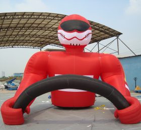 Cartoon1-275 Motorcyclist Inflatable Cartoons