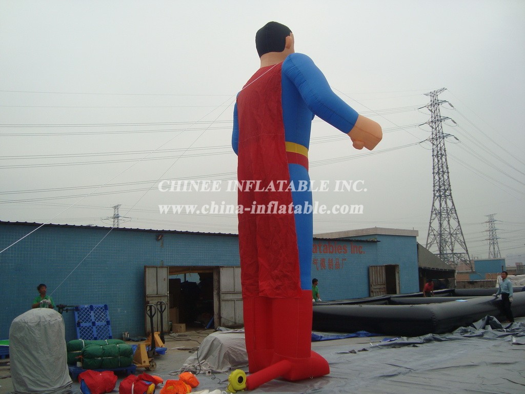 Cartoon1-692 Superman Superhero Inflatable Cartoons