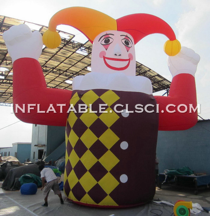 Cartoon1-341 Happy Clown Inflatable Cartoons