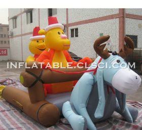 Cartoon1-790 Bear &Amp; Deer Inflatable Cartoons