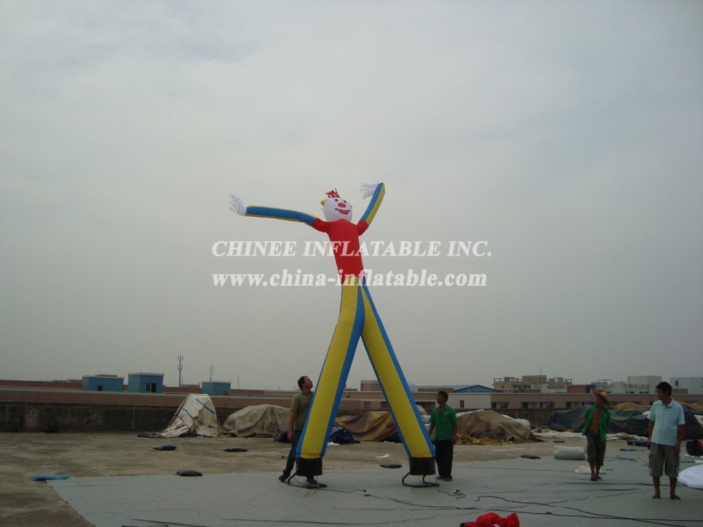 D2-108 Double Leg Infatable Sky Air Dancer Tube Man For Outdoor Activity