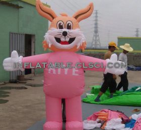 M1-256 Rabbit Inflatable Moving Cartoon