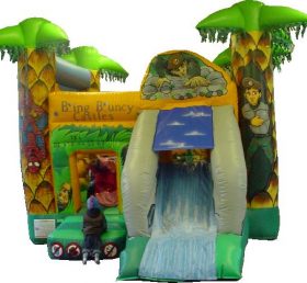 T2-1170 Jungle Theme Inflatable Bouncer