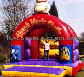 T2-1409 Wizard Inflatable Bouncer