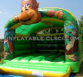 T2-1883 Jungle Theme Inflatable Bouncer