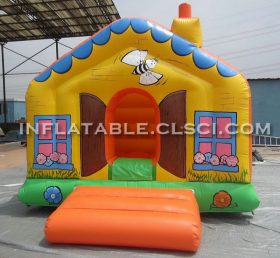 T2-2031 Farm House Inflatable Jumpers