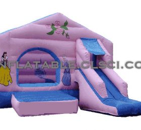 T2-2183 Princess Jumping Castle With Slide