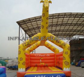 T2-2553 Giraffe Inflatable Bouncers