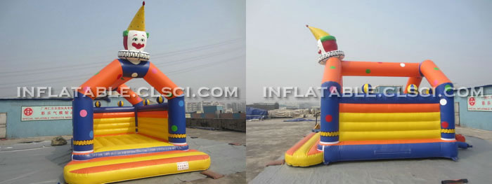 T2-2944 Happy Clown Inflatable Bouncers