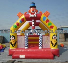 T2-3110 Happy Clown Inflatable Bouncers