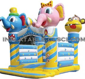 T2-407 Jungle Theme Inflatable Bouncer