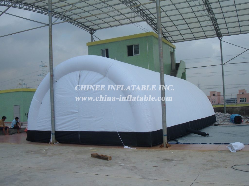 Tent1-43 White Inflatable Tent