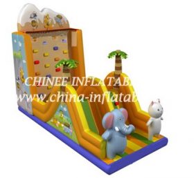T11-1220 Jungle Theme Inflatable Sports