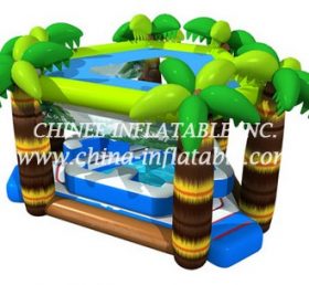 T2-3305 Jungle Theme Bouncy Castle