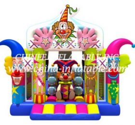 T2-3309 Jungle Theme Bouncy Castle