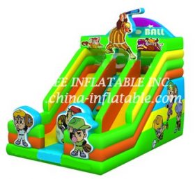 T8-1513 Baseball Race Inflatable Slide For Kids