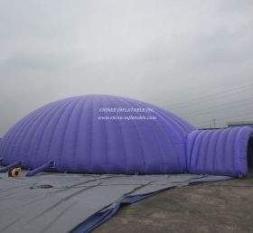 Tent1-501 Giant Purple Inflatable Tent