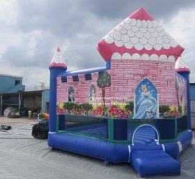 T2-3487 Princess Inflatable Bouncy Castle