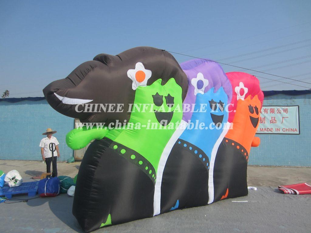 Cartoon2-067 Giant Outdoor Inflatable Cartoons 4M Height