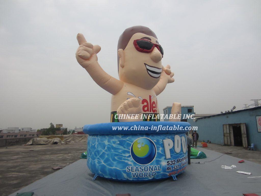 Cartoon2-046 Giant Outdoor Inflatable Cartoons 4M Height