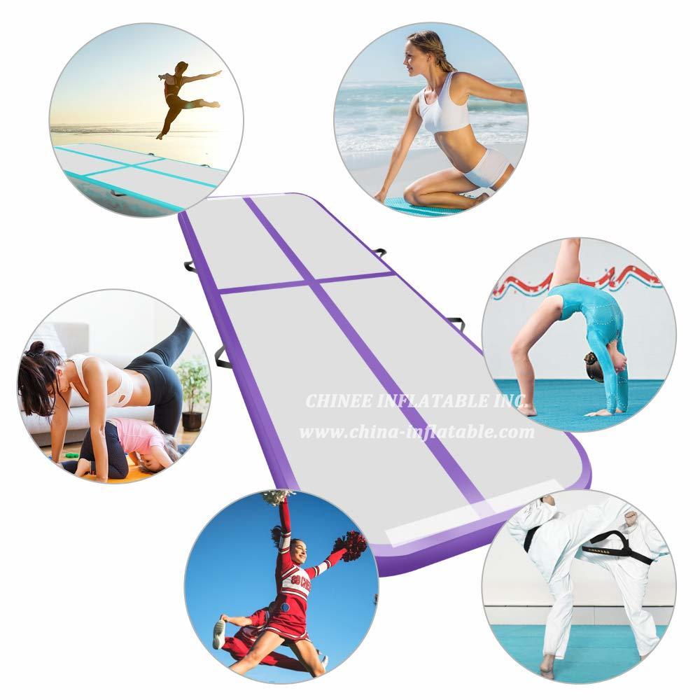 AT1-047 Inflatable Airtrack 3X2X0.2M Gym Mats Tumbling Track For Cheerleading, Gymnastics Training, Beach, On Water, Home Use
