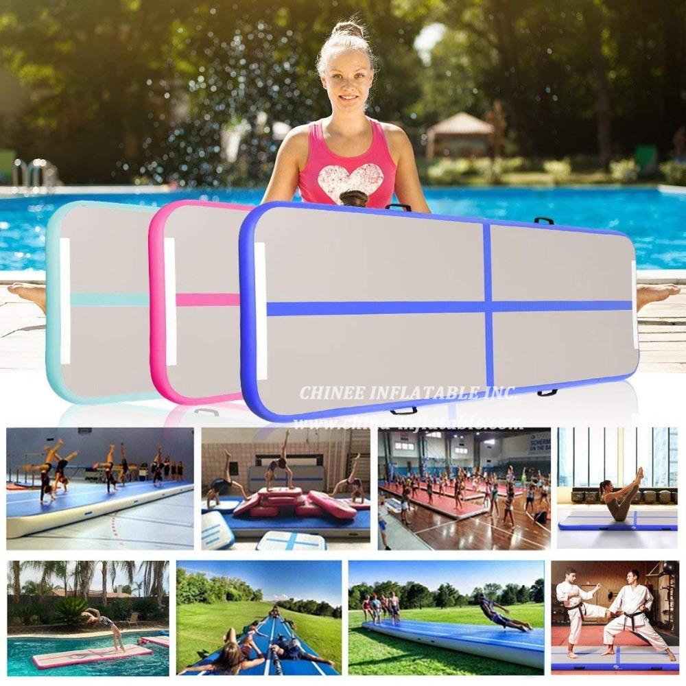 AT1-064 Air Track High Quality Airtrack 4M Inflatable Air Tumble Track Olympics Gym Mat Yoga Inflatable Air Gym Air Track Home Use