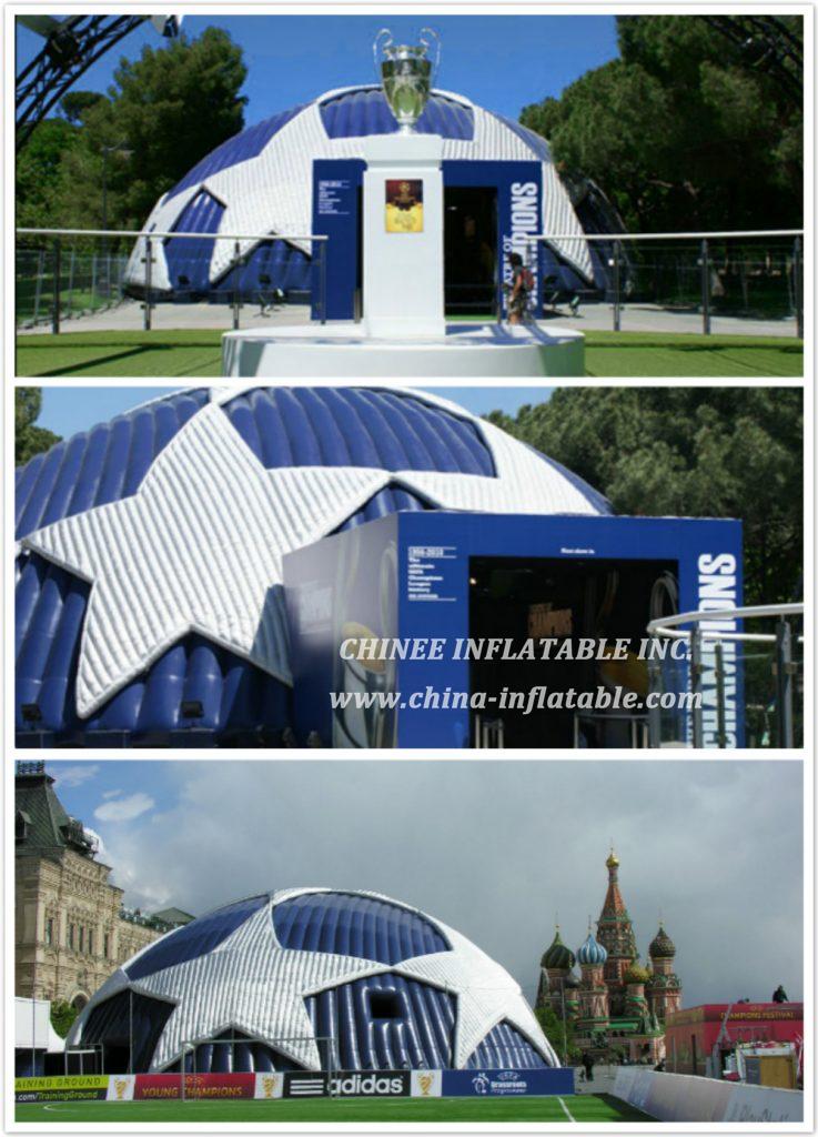 Champions League Dome in Rome - Chinee Inflatable Inc.
