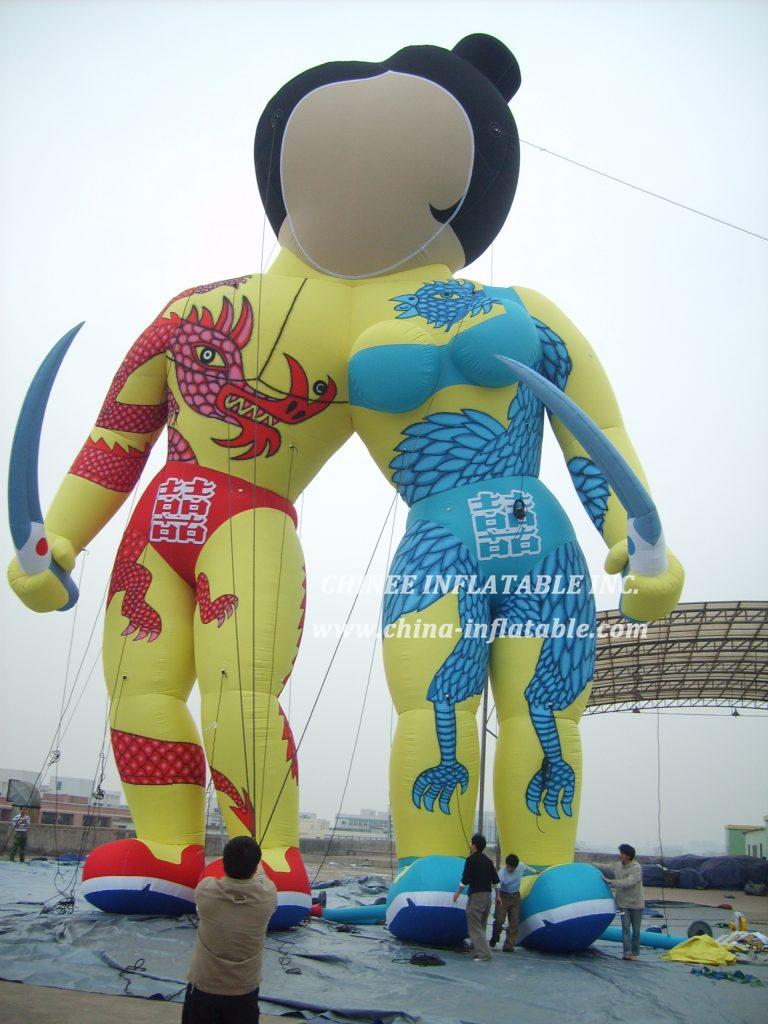 Cartoon2-034 Giant Outdoor Inflatable Cartoons 10M Height