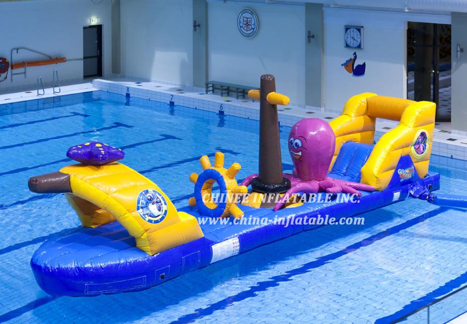 WG1-044 Octopus Inflatables Floating Water Sports Park Game For Pool