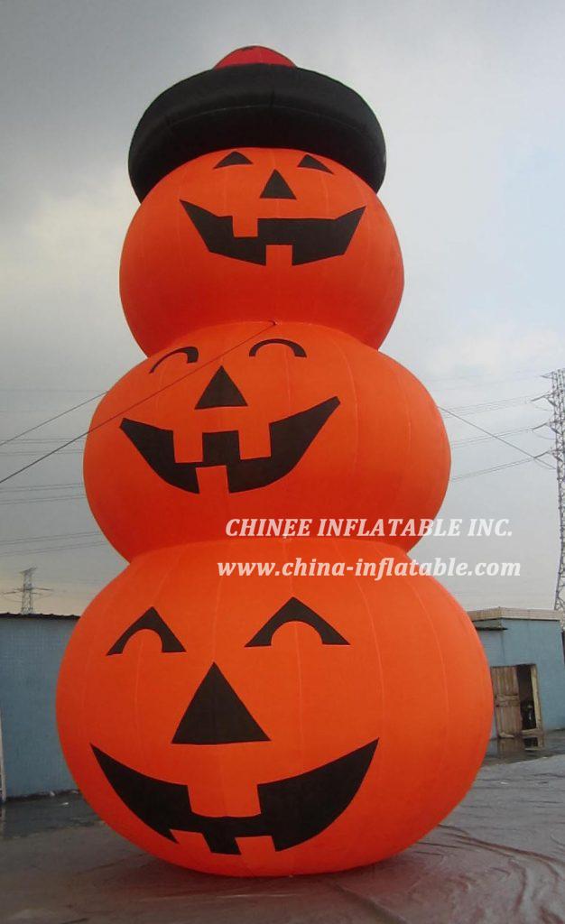 Cartoon2-026 Inflatable Cartoons Halloween Pumpkin Decoration