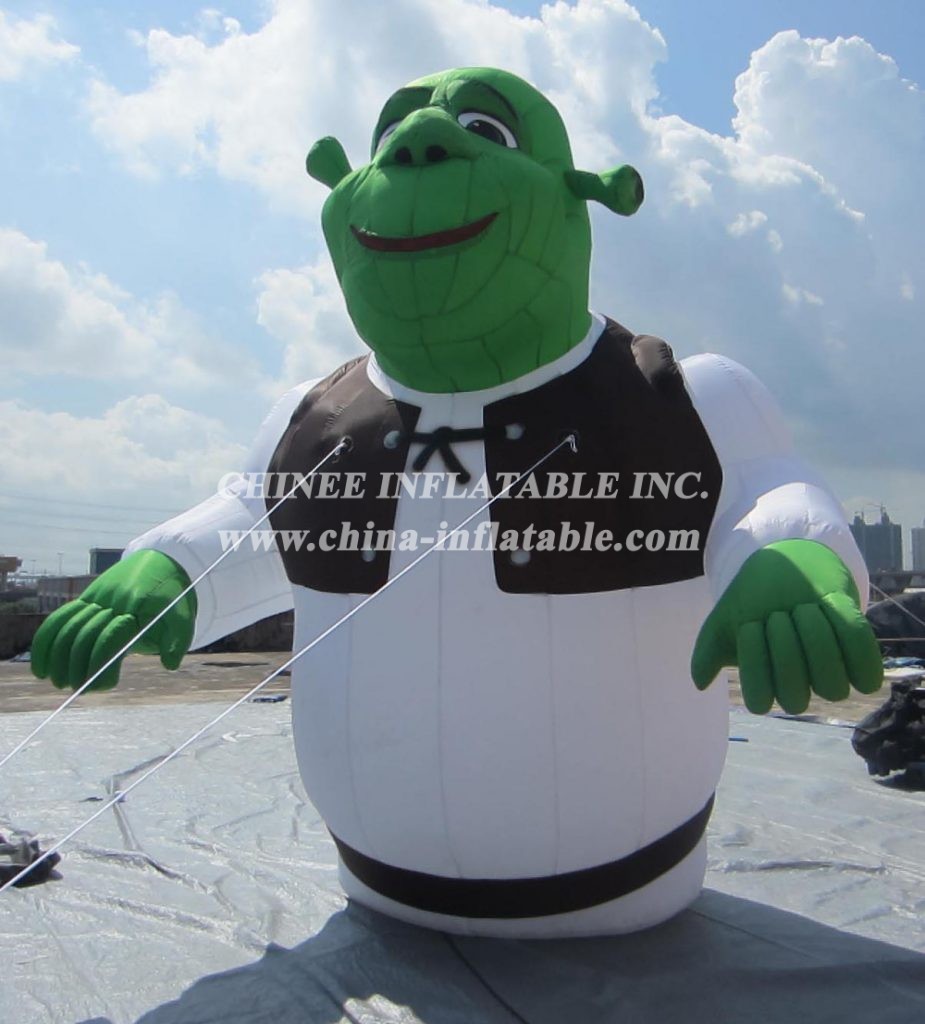 Cartoon2-078 Giant Shrek Inflatable Cartoons