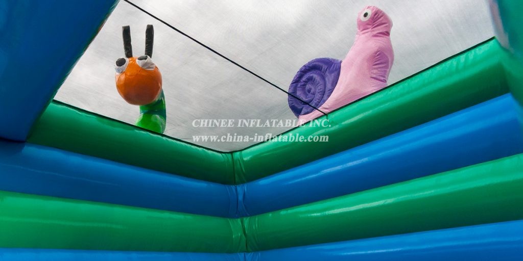 GF2-051 Inflatable Funcity Jumping Bouncy Obstacle Inflatable Outdoor Playground