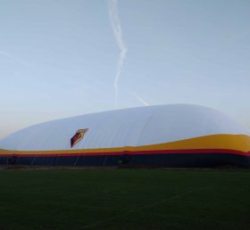 Tent3-013 115M X 78M Double Skin Dome At The Ucl Sports Ground For Watford Fc