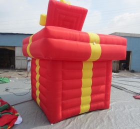 C1-183 Christmas Inflatables red gift