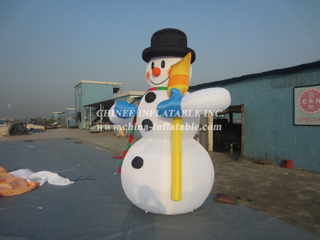 C1-123 3M Height Christmas Snowman Decoration