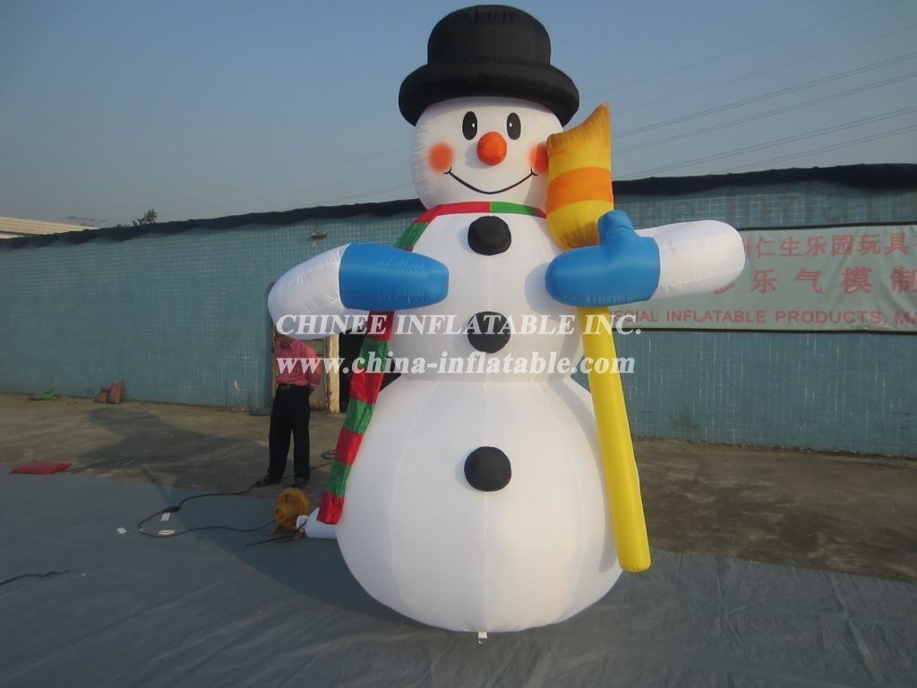 C1-123 3M Height Christmas Snowman Decoration