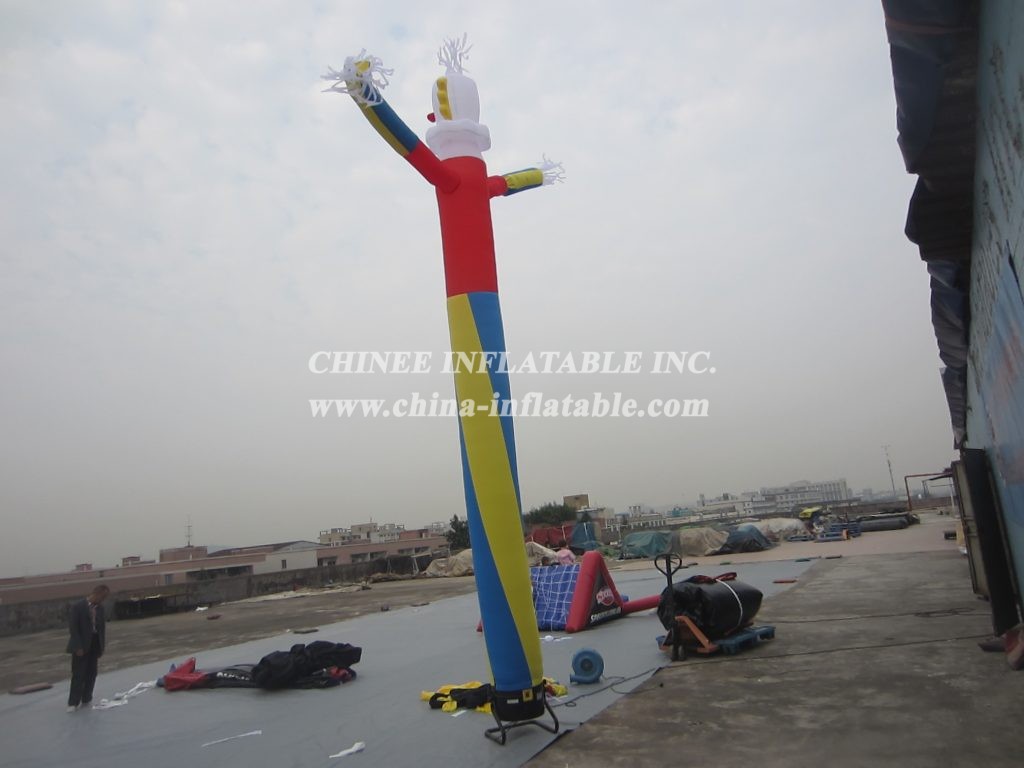 D1-3 Inflatable Clown Sky Air Dancer For Advertising