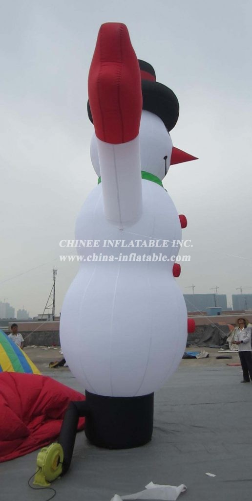 C1-182 Christmas Inflatables Snowman