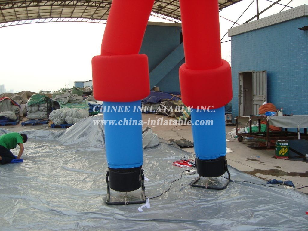 D1-7 Double Leg Air Dancer Tube Man For Outdoor Activity
