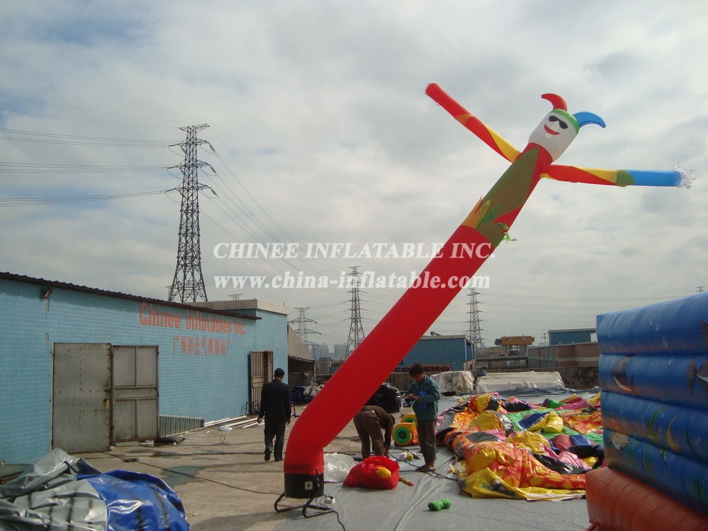 D1-4 Inflatable Clown Sky Air Dancer For Advertising