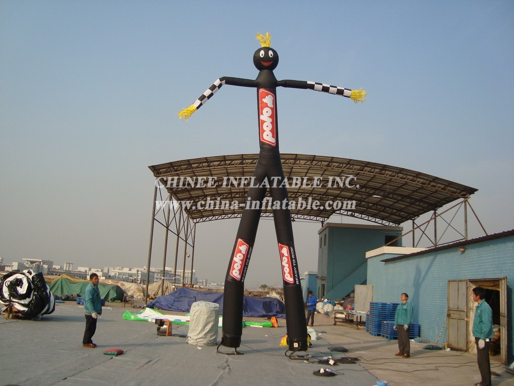 D1-25 High Inflatable Air Dancer Tube Man For Outdoor Activity