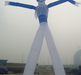 D1-19 Double Leg Air Dancer Inflatable Sky Dancer Air Tube Man