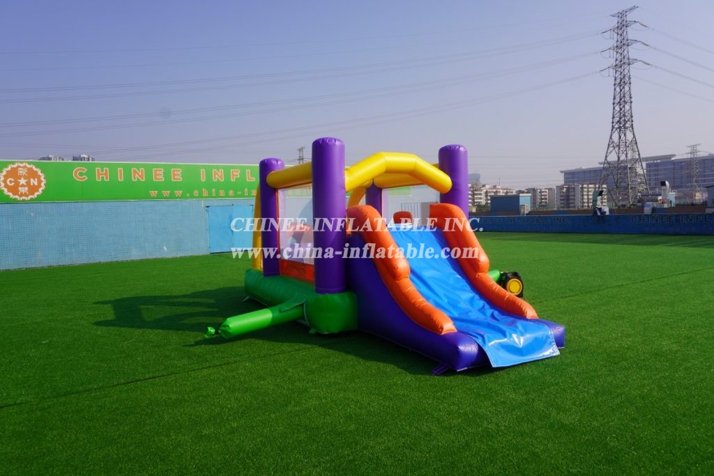 T2-3253 Inflatable Obstacle Course Bounce House Combo Small Playground For Kids