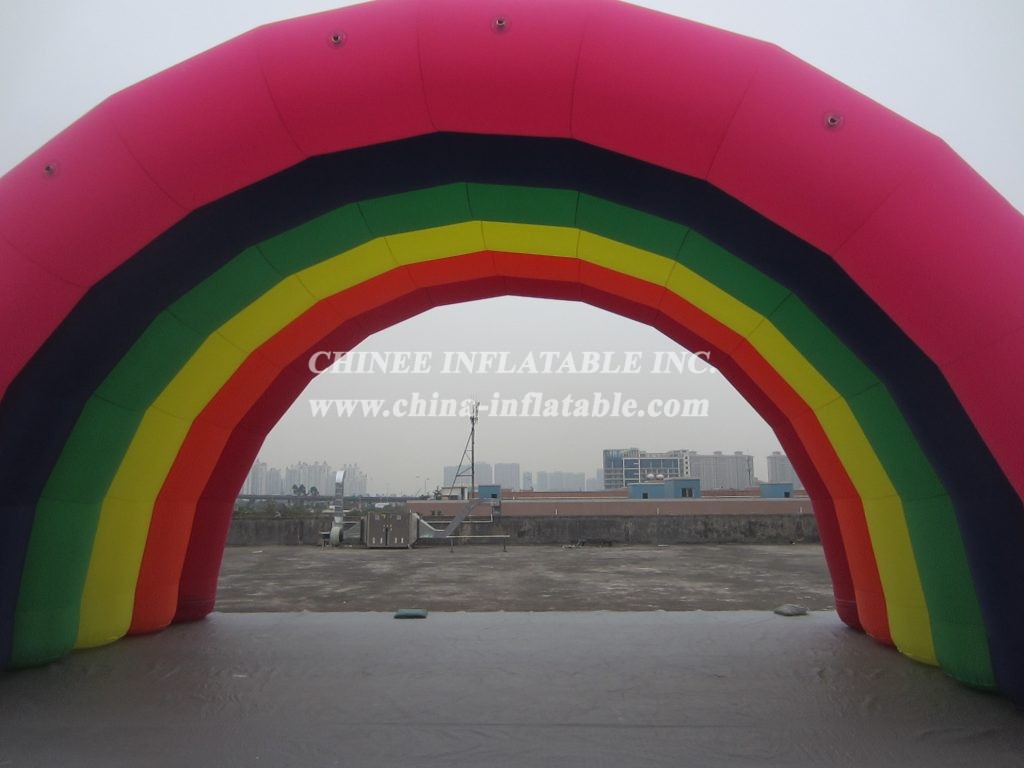 Arch2-354 Rainbow Inflatable Arch